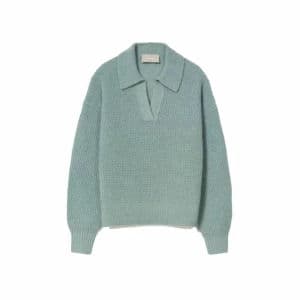 The Alpaca Waffle-Stitch Polo