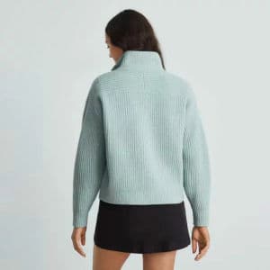 The Felted Merino Half-Zip Sweater